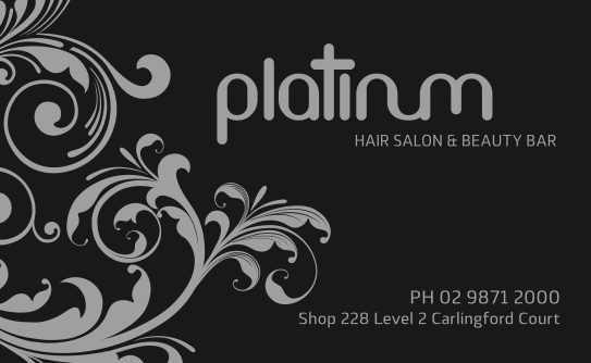 Platinum Business Card